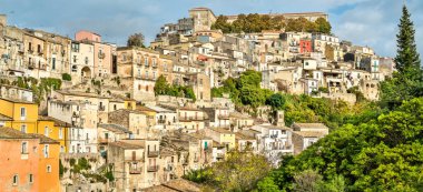 Ragusa, Sicilya, İtalya Unesco miras kasabada görünümünü