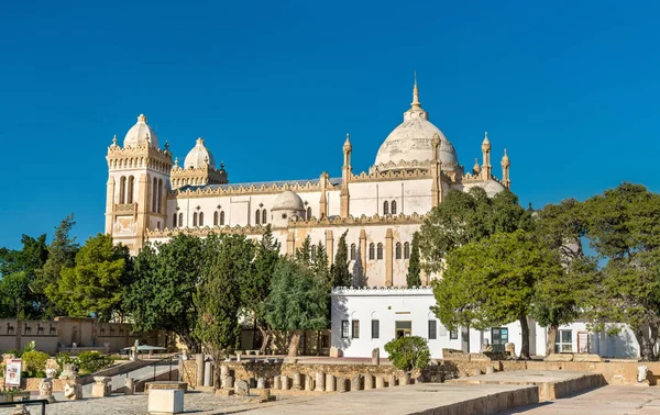 The Acropolium, also known as Saint Louis Cathedral at Byrsa - Carthage, Tunisia — Stock Photo, Image