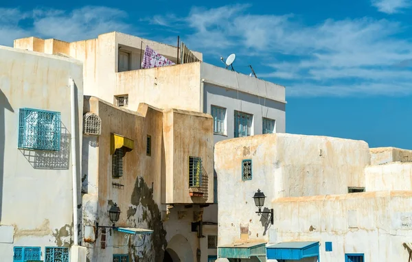 Kayravan Medine geleneksel evlerde. Unesco Dünya Mirası Tunus