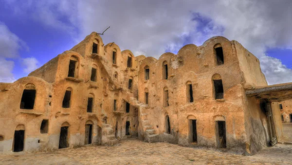 Ksar Ouled Soltane vicino Tataouine, Tunisia — Foto Stock