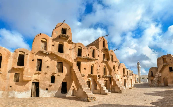 Ksar ouled soltane in der Nähe von tataouine, Tunesien — Stockfoto