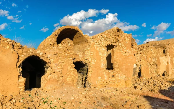 Ksar Ouled Debbab, un villaggio fortificato vicino Tataouine, Tunisia meridionale — Foto Stock