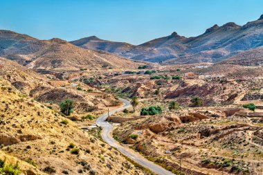 Ksar Hallouf, Medine Governorate, Güney Tunus bir köyde