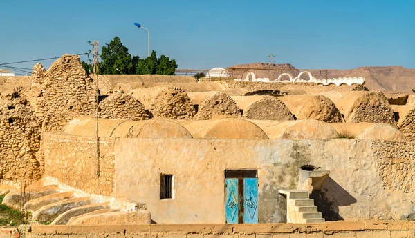 Ksar Hadada, a délkeleti Tunéziában. Itt forgatták a Star Wars. — Stock Fotó