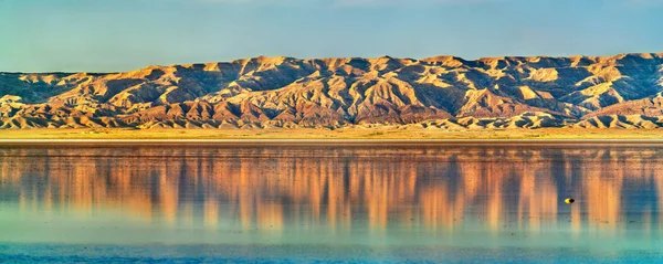 Chott el djerid, ein trockener See in Tunesien — Stockfoto
