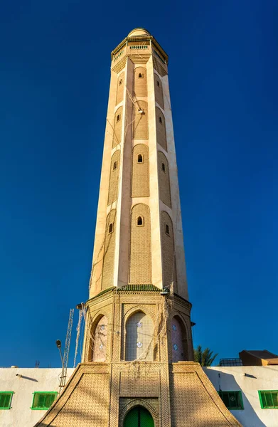 Minarete na Medina de Tozeur, Tunísia — Fotografia de Stock