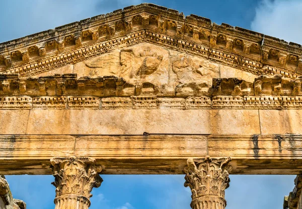 O Capitólio Romano em Dougga. Património da UNESCO na Tunísia — Fotografia de Stock