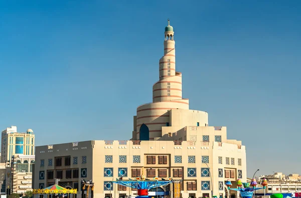 在多哈，卡塔尔伊斯兰文化中心 — 图库照片
