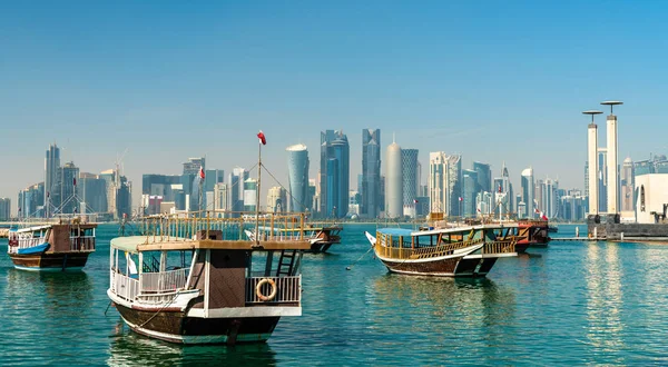 Arabische Qatar in doha, qatar — Stockfoto
