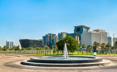 Çeşme önünde İslami Sanatlar Müzesi Doha, Katar