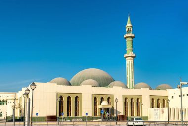 Doha, Katar'ın başkenti'al Shouyoukh Camisi.