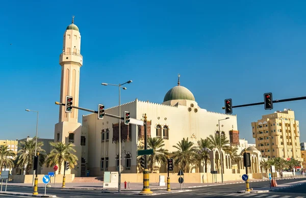 Doha, Katar'ın başkenti eski kasaba cami. — Stok fotoğraf