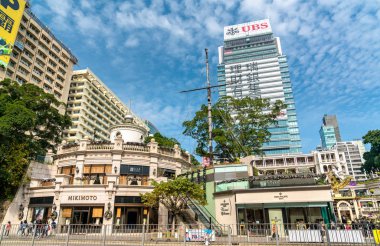 Hong Kong, Çin'in Kowloon bölgesinde Bina