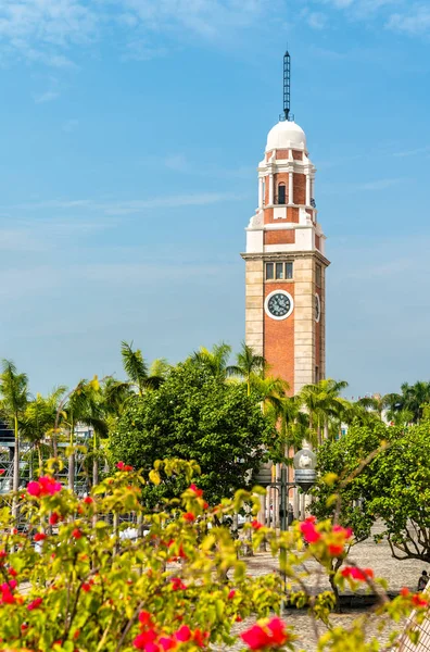 Storico Orologio Torre di Hong Kong, Cina — Foto Stock