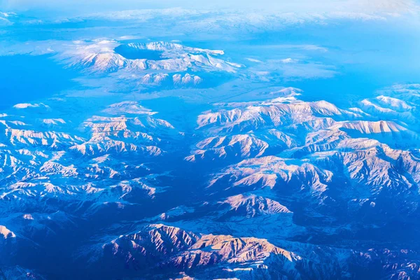 Letecký pohled na hory v Severní Anatolie, Turecko — Stock fotografie