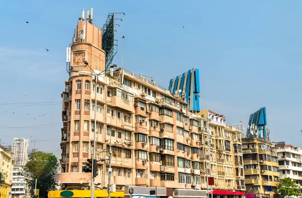 南ムンバイでちょうど地区の歴史的建造物 — ストック写真