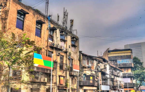 Byggnader i centrala Mumbai, Indien — Stockfoto