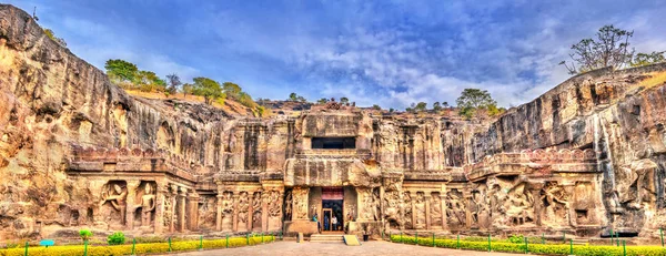 Kailasa Tapınağı, Ellora mağaraları, en büyük Tapınağı. UNESCO Dünya Mirası Maharashtra, Hindistan