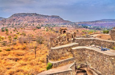 Devagiri kalede Daulatabad - Maharashtra, Hindistan