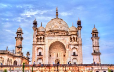 Bibi Ka Maqbara mezar, olarak da bilinen Mini Taj Mahal. Aurangabad, Hindistan