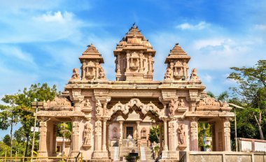 Borij Derasar, a Jain Temple in Gandhinagar - Gujarat, India clipart