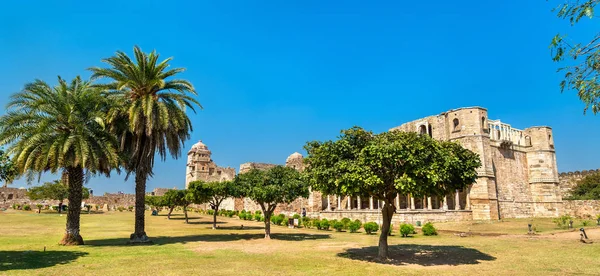 Rana Kumbha Palace, o monumento mais antigo em Chittorgarh Fort - Rajastan, Índia — Fotografia de Stock