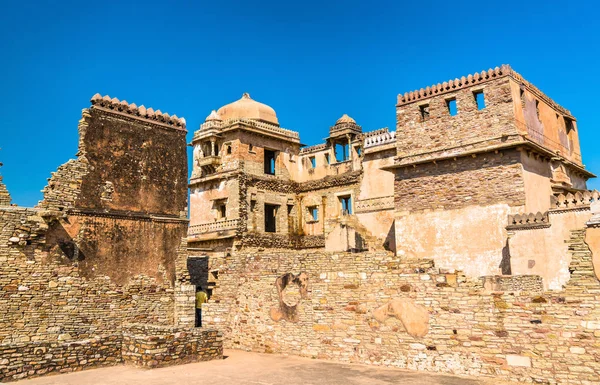 stock image Rana Kumbha Palace at Chittor Fort. Rajastan State of India