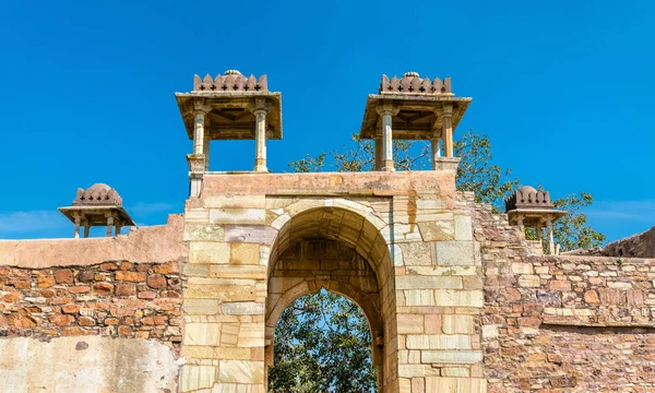 Rana Ratan Singh Mahal, a palota, a Chittorgarh erőd - Rajastan, India — Stock Fotó