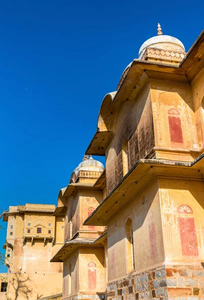 Madhvendra Paleis van Nahargarh Fort in Jaipur - Rajasthan, India — Stockfoto
