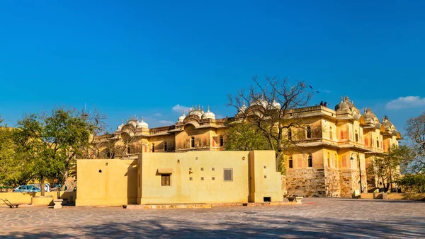 Madhvendra palác Nahargarh Fort v Jaipur - Rajasthan, Indie — Stock fotografie