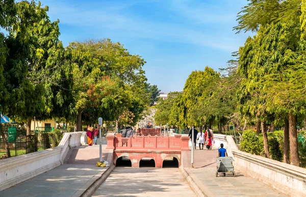 インドのジャイプールでジャイ ニワス ガーデン — ストック写真