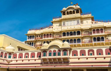 Chandra Jaipur şehir Sarayı kompleksi - Rajasthan, Hindistan Mahal