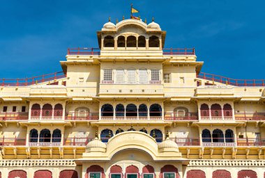 Chandra Jaipur şehir Sarayı kompleksi - Rajasthan, Hindistan Mahal