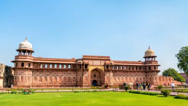 Cihangir Agra Fort sarayda. UNESCO Dünya Mirası Hindistan