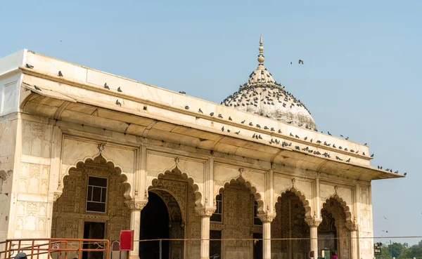 El Diwan-i-Khas o Salón de Audiencias Privadas en el Fuerte Rojo de Delhi, India —  Fotos de Stock