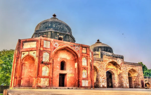 Tombeau Afsarwala au complexe funéraire Humayun à Delhi, en Inde — Photo