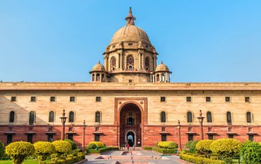 Kuzey bloğunda Sekreterliği Binası Yeni Delhi, Hindistan