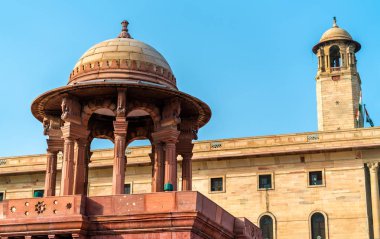 Kuzey bloğunda Sekreterliği Binası Yeni Delhi, Hindistan