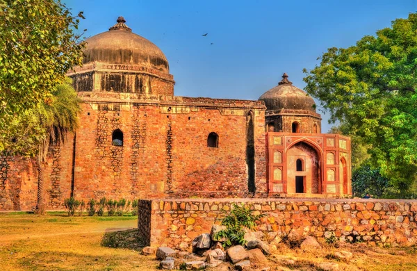 Mosquée Afsarwala et tombeau au complexe funéraire Humayun à Delhi, en Inde — Photo