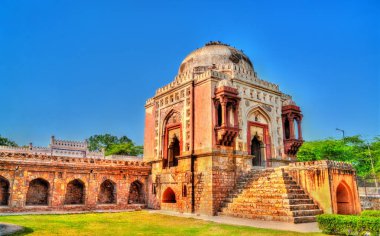 Madhi Camii Mehrauli arkeolojik Park Delhi, Hindistan
