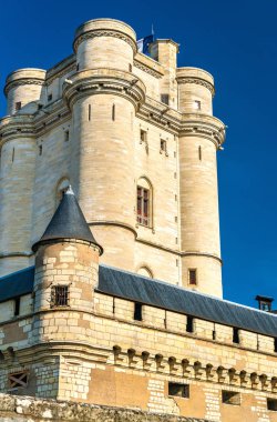 Chateau de Vincennes, bir 14 ve 17. yüzyıl Kraliyet kale Fransa Paris yakınlarında