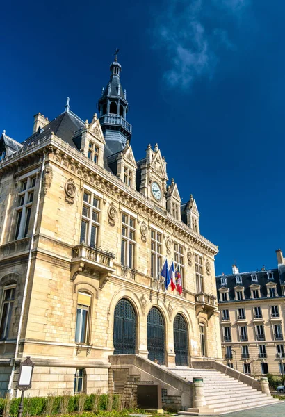 Mairie de Vincennes, het stadhuis van Vincennes in de buurt van Parijs, Frankrijk — Stockfoto