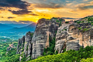 Varlaam Manastırı, Aziz Nicholas Anapafsas ve Yunanistan 'daki Meteora' da İsa 'nın Dönüşümü
