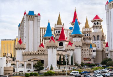 Las Vegas 'taki Excalibur Otel ve Kumarhanesi - Nevada, ABD