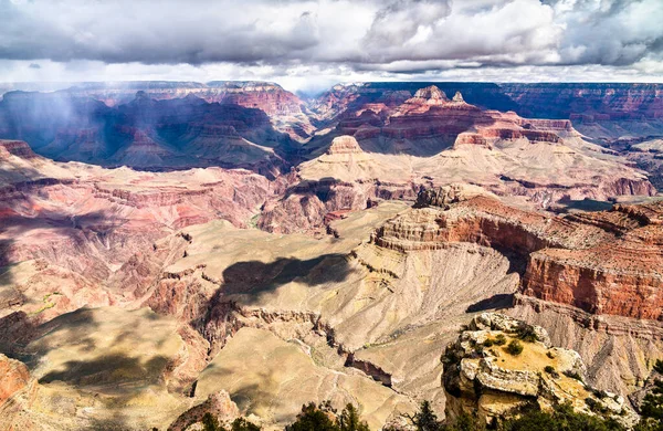 El Gran Cañón visto desde el Borde Sur — Foto de Stock