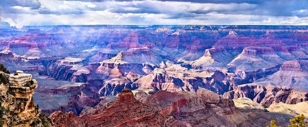 Panorama del Gran Cañón desde el punto de Yaki — Foto de Stock