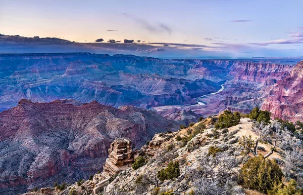 Paisaje del Gran Cañón en Arizona, Estados Unidos — Foto de Stock