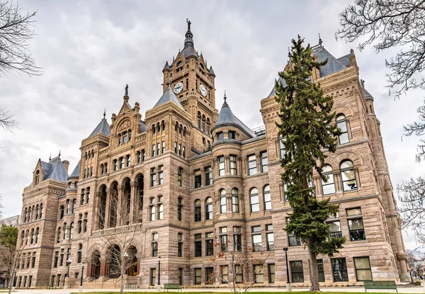 Edificio de Salt Lake City y Condado en Utah — Foto de Stock