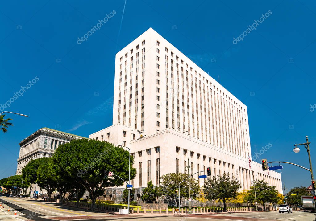 United States Court House in Los Angeles City