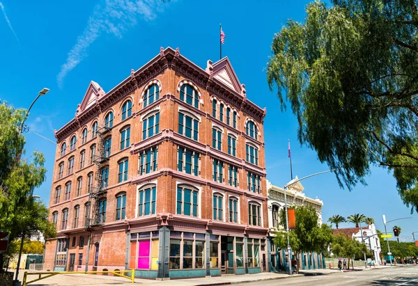 Historic Vickrey-Brunswig Building in Los Angeles Plaza Historic District, California — Stock Photo, Image